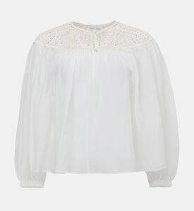 Crochet-detailed Bohemian Shirt