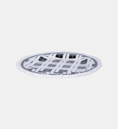 Optical Round Dessert Plate