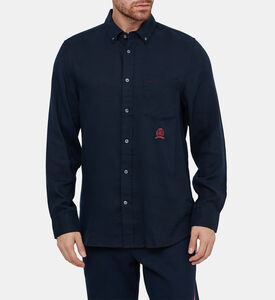 قميص أكسفورد انسيابي بقصة كلاسيكية