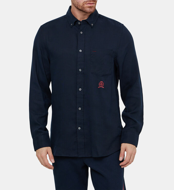 قميص أكسفورد انسيابي بقصة كلاسيكية قميص أكسفورد انسيابي بقصة كلاسيكية