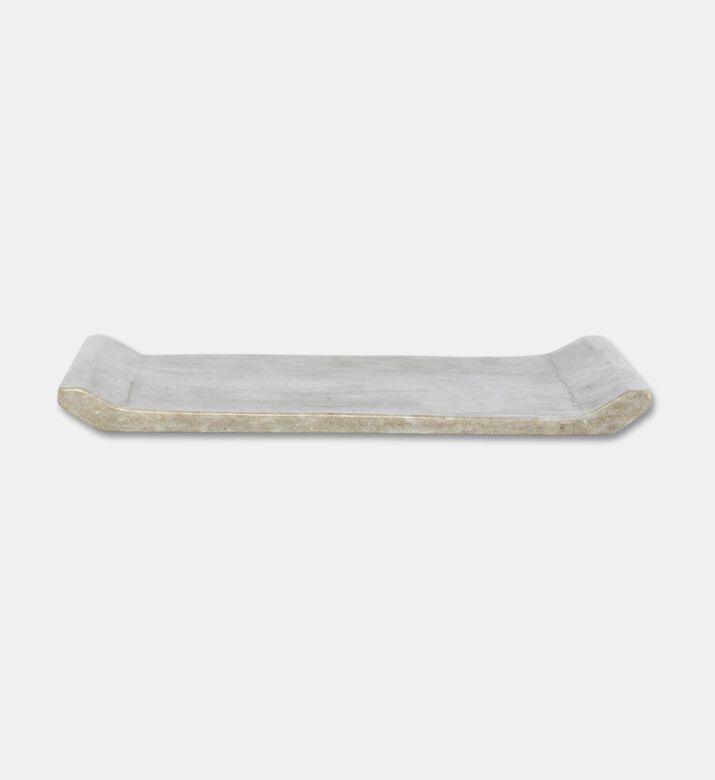 Home Deco and More Troy Polished Marble Tray, Packshot View