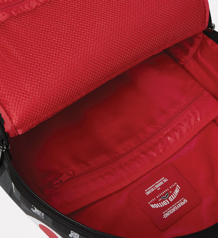 Sprayground Peeking Check Savage Backpack, Packshot View