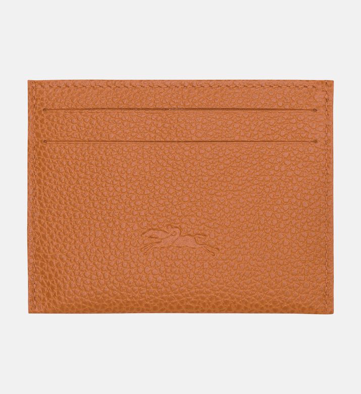Longchamp Cardholder Foulonne, Orange, Packshot View