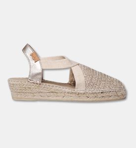 Toni Pons Metallic Woven Espadrille Sandals, Packshot View