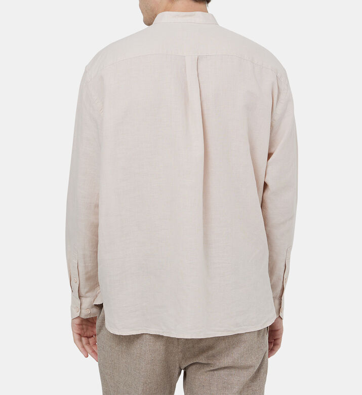 Essential Slim-fit Linen Shirt