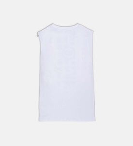 MM6 Numeric-print Sleeveless Dress, Packshot View