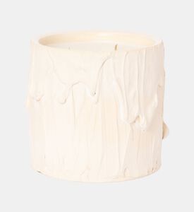 شمعة معطرة صغيرة بتصميم خارجي ذائب