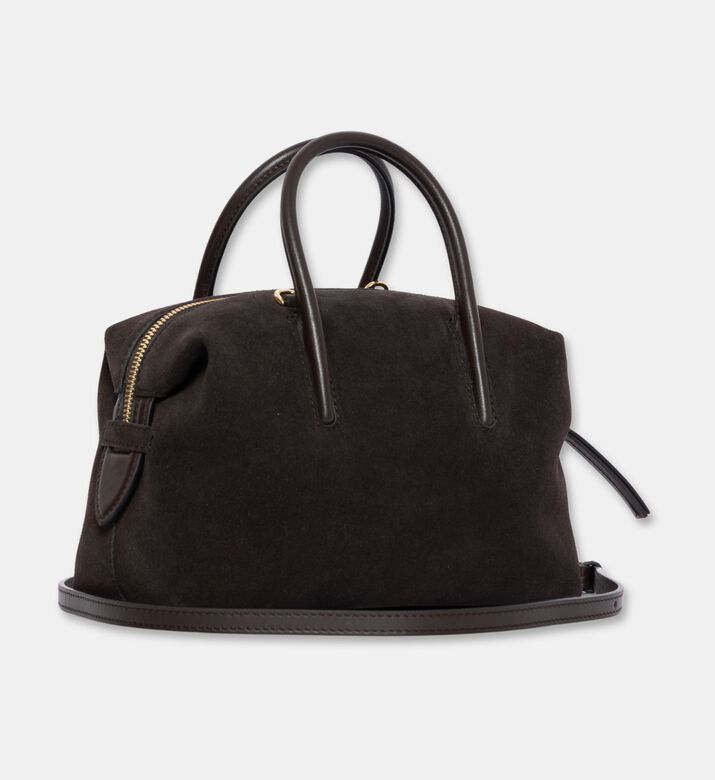 Demellier The Small Stockholm Crossbody Bag, Dark-brown, Packshot View
