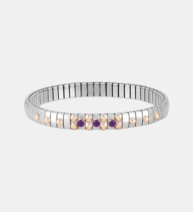 3 Amethyst Stone Bracelet