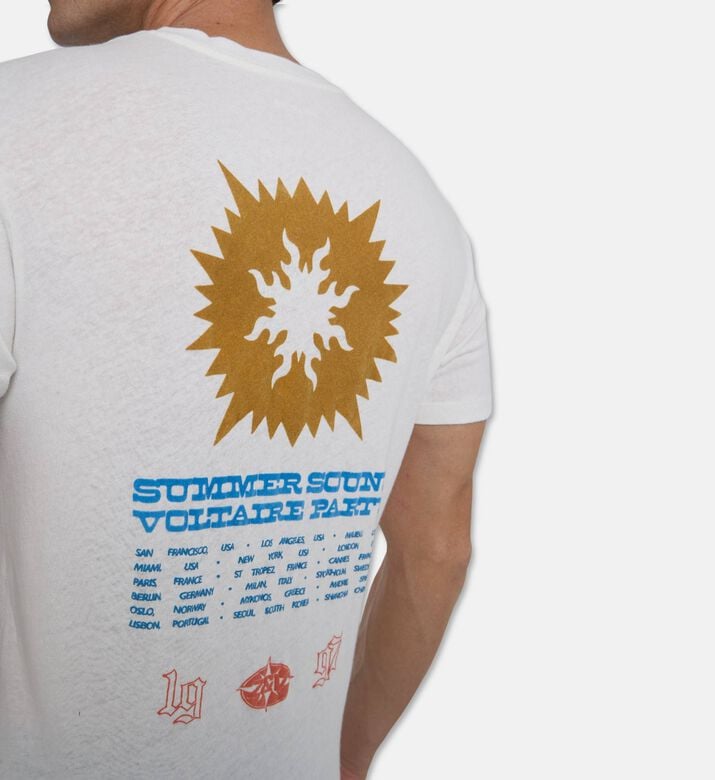 Zadig et Voltaire Tommy Logo Initials T-shirt, Model View