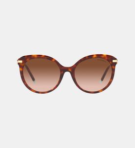 Cat-eye Tortoiseshell Pattern Sunglasses 55