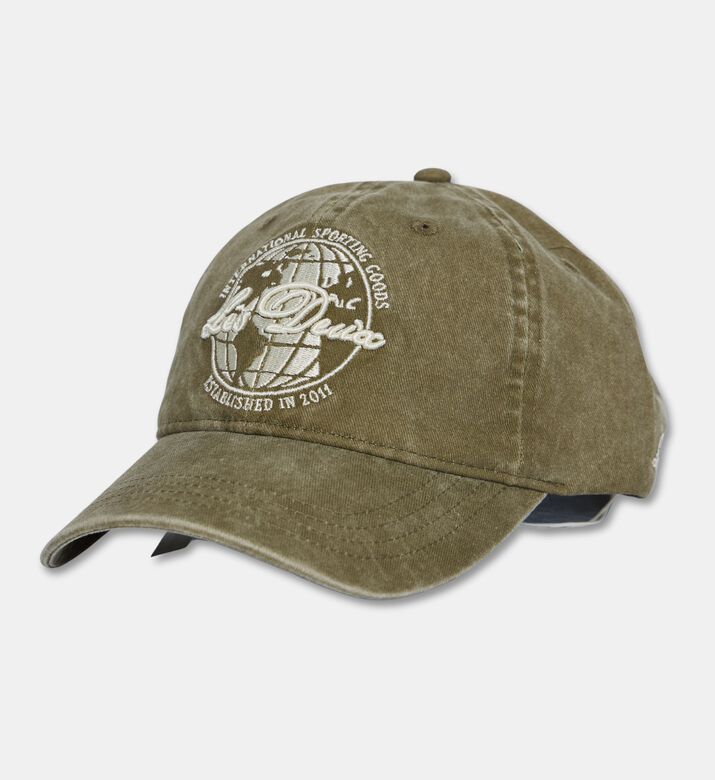 Les Deux Globe-embroidered Dad Cap, Packshot View