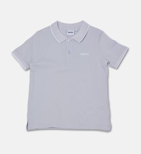 Boss Polo Ss, Blue, 18m, Packshot View