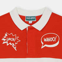 Color Blocked Short Sleeve Polo