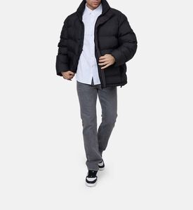 قميص قطن طويل الأكمام بصف أزرار