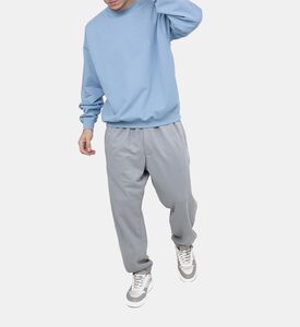 سويت شيرت تيري ناعم بياقة مستديرة