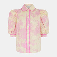 Tye Dye Embroidered Shirt