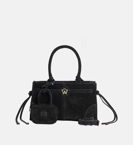 Zouzou Suede Leather Handbag Zouzou Suede Leather Handbag