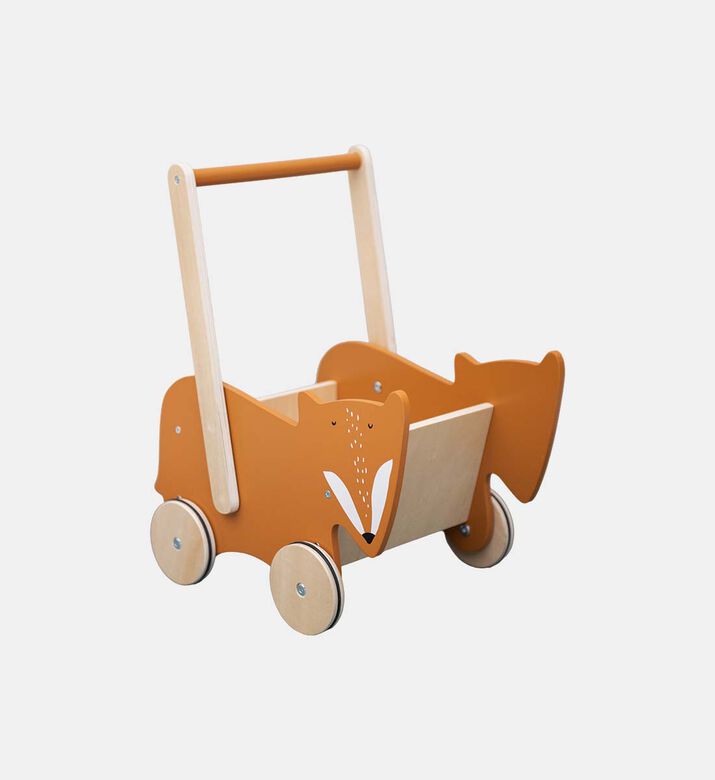 Mr. Fox Wooden Push Along Cart
