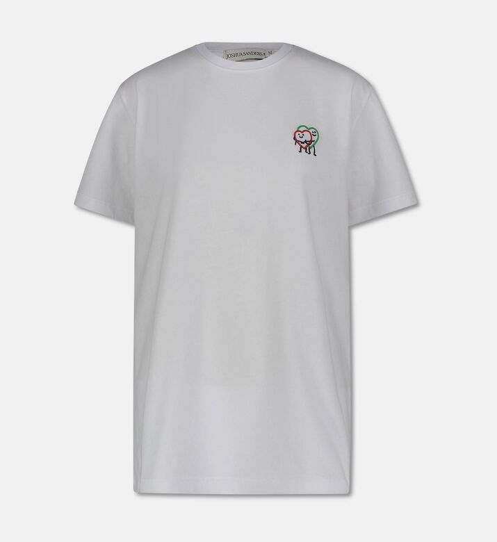 Joshua Sanders Ts Heart, White, S, Packshot View
