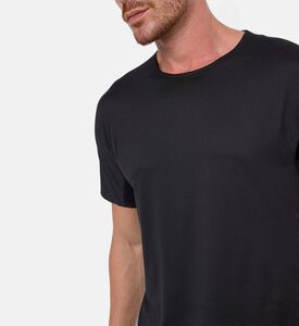 Y-3 Neckline Trim Textured T-shirt, Model View