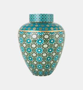 مزهرية أندلسية بورسلين كبيرة