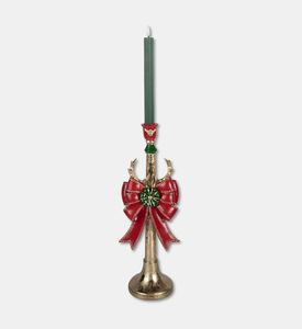 Clayre & Eef Candlestick Red Green, Packshot View