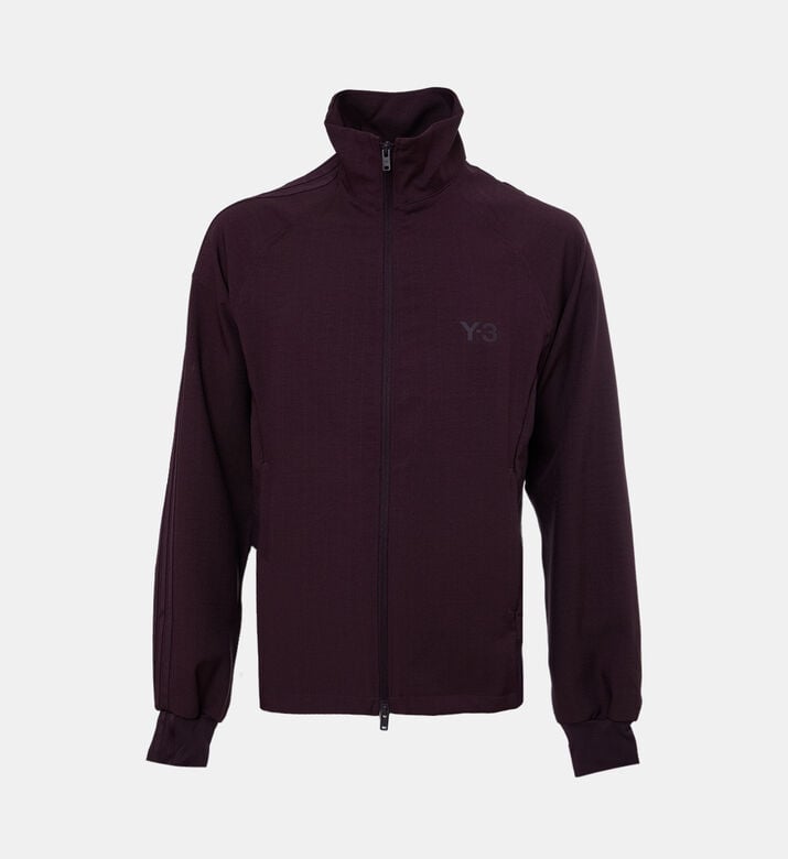 Logo-detail Striped Ribbed Long-sleeve Tracksuit Jacket