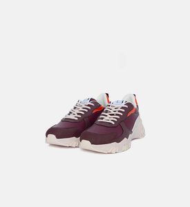 حذاء سنيكرز مقسم بألوان