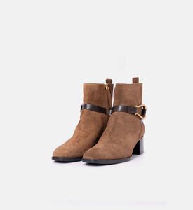 Roberto Festa Cala Suede Ankle Boots, Dark-brown, Eu-41, Packshot View