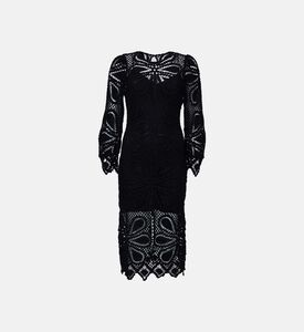 فستان غريس غيبور بأكمام طويلة