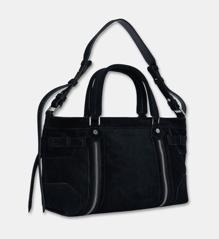 Zadig et Voltaire Bag Madison Suede, Black, Packshot View