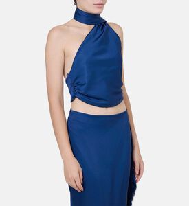 بلوزة منسدلة غير متماثلة