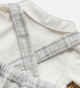 Plaid Patten Regular-fit Shorts Set