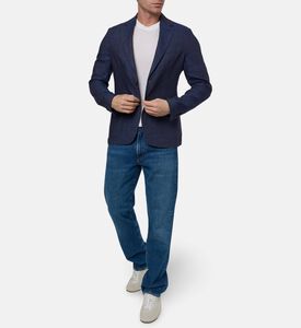 Pal Zileri Side Pockets Slim-fit Blazer, Model View