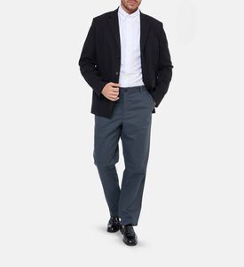 Maison Kitsune Button-down Long-sleeve Shirt, Model View Maison Kitsune Button-down Long-sleeve Shirt, Model View