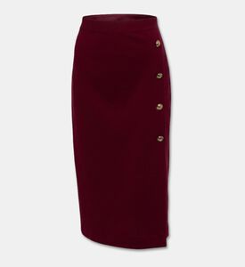 Luisa Spagnoli Side-button Pencil Skirt, Packshot View