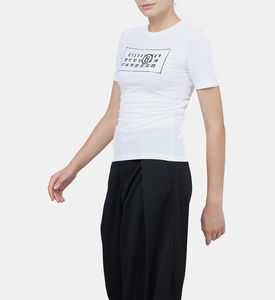 تيشيرت قطن جيرسيه بطبعة رقمية