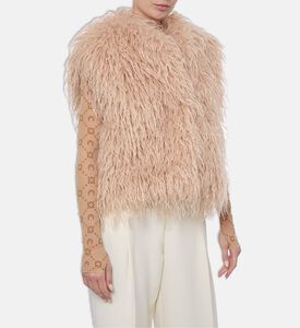 Forte-Forte Fuzzy Sleeveless Gilet, Model View