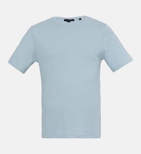 تيشيرت قصير الأكمام بقصّة مريحة