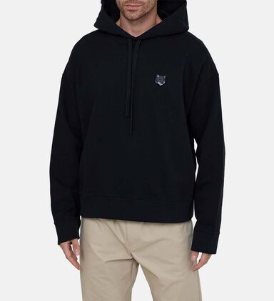 Bold Fox Head Patch Oversized Hoodie