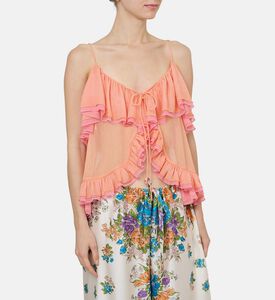 بلوزة كيارا بتفاصيل كشكشة