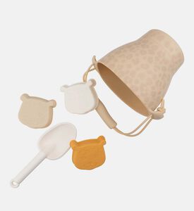 طقم شاطئ بطبعة جلد نمر