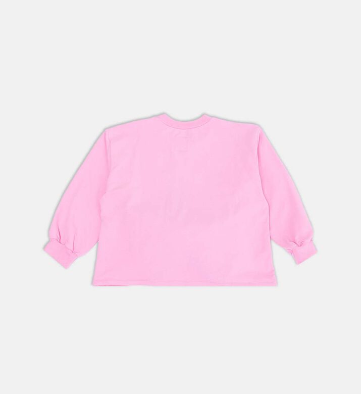 سويت شيرت قطن بتصميم عقدة