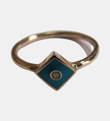 Diamond Enamel Paint Diamond Ring
