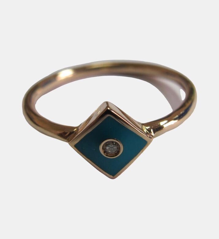 Diamond Enamel Paint Diamond Ring