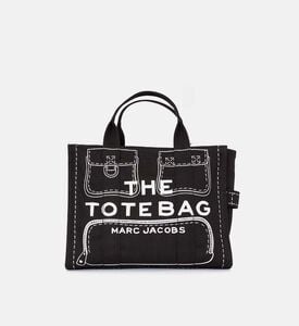 The Trompe L Oeil Cargo Canvas Medium Tote Bag The Trompe L Oeil Cargo Canvas Medium Tote Bag