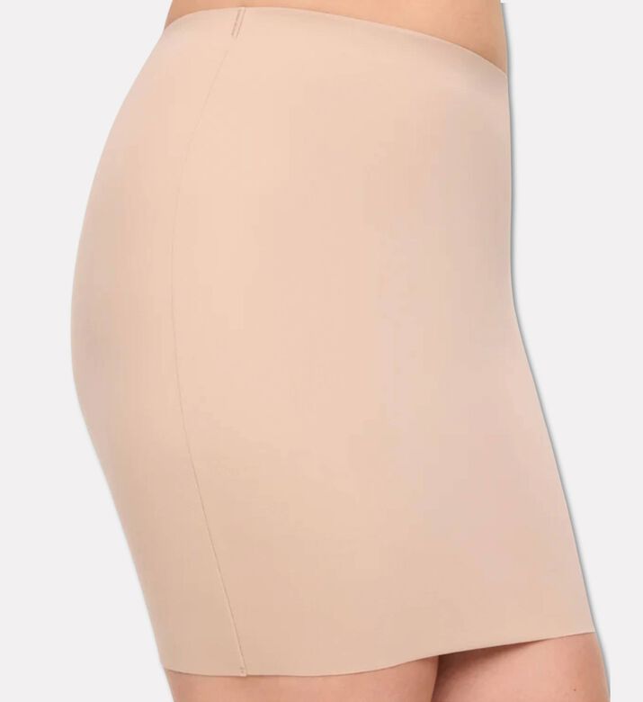 Spanx Slip Skirt, Dark-nude, L, Model View