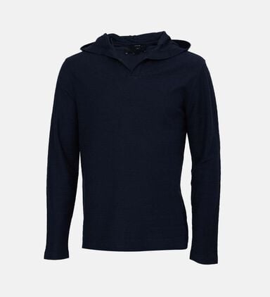 Hooded Long-sleeve Top