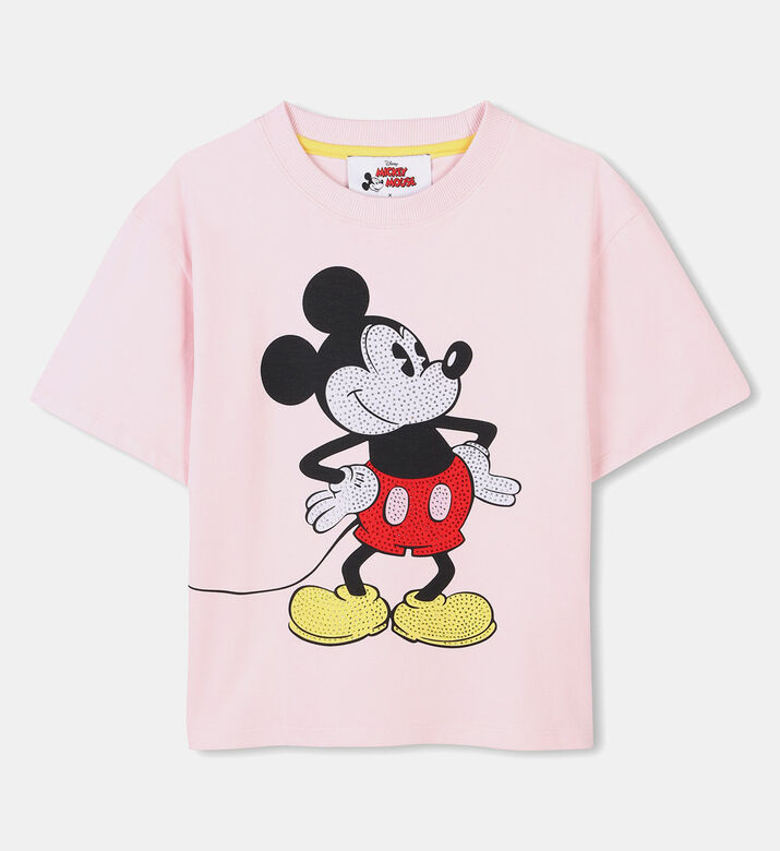 Rhinestone Graphic T-shirt